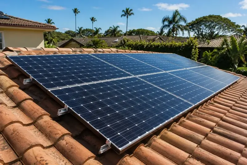 Installation de panneaux solaires à Pontevès